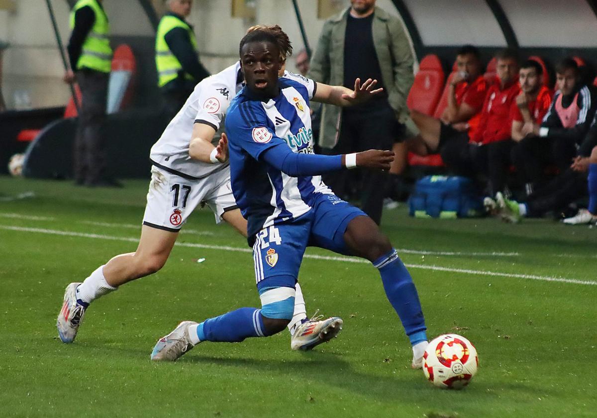 Doué, en un partido con la Deportiva.