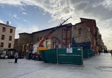 Avanzan las obras en el antiguo emplazamiento de Casa Luisón