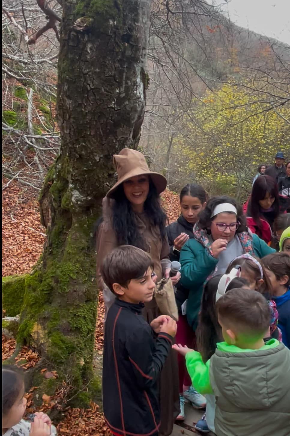 Ruta teatralizada en El Faedo de Ciñera