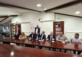 Rueda de prensa en la Cámara de Comercio de León