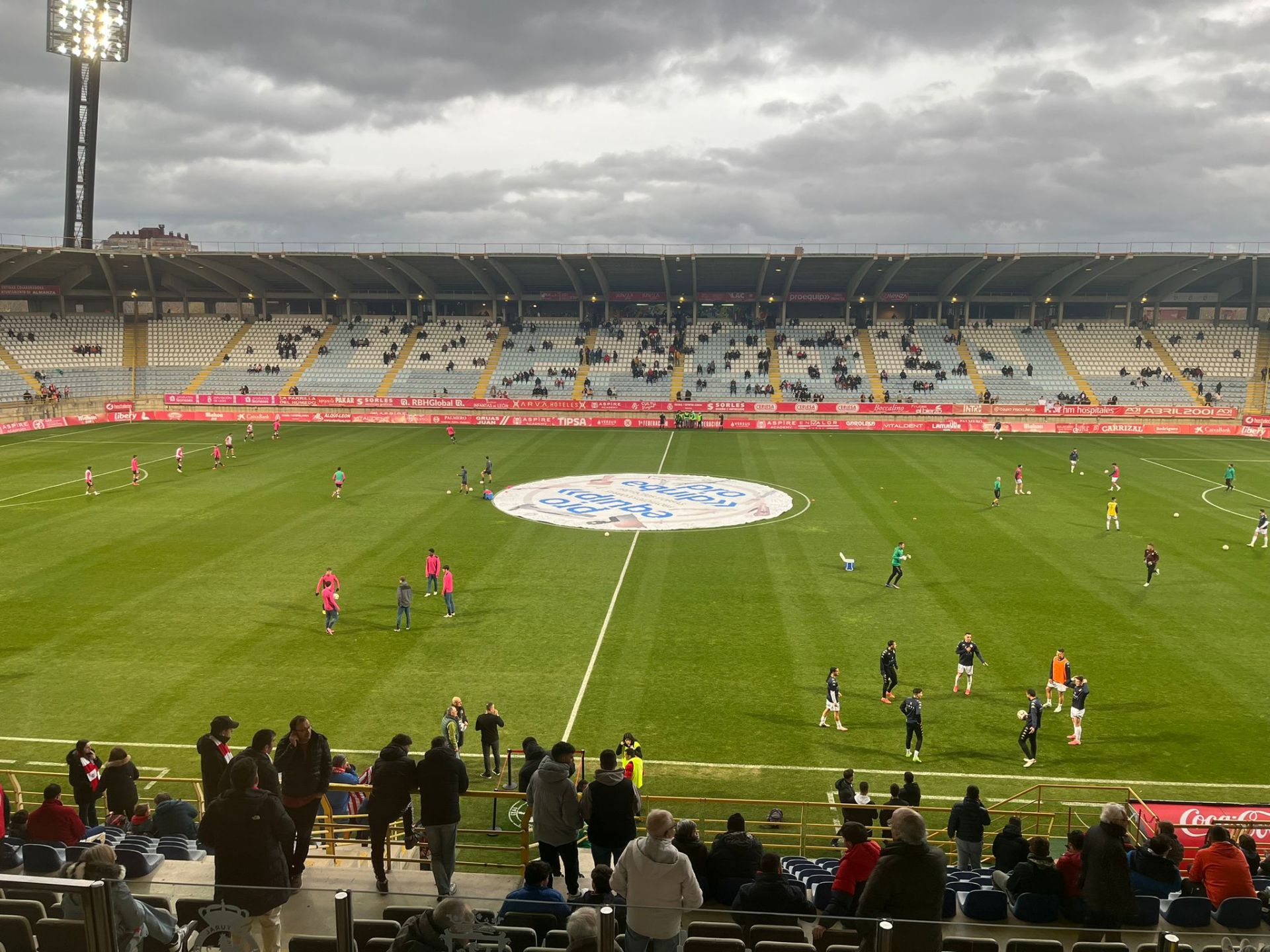 Estadio Reino de León.