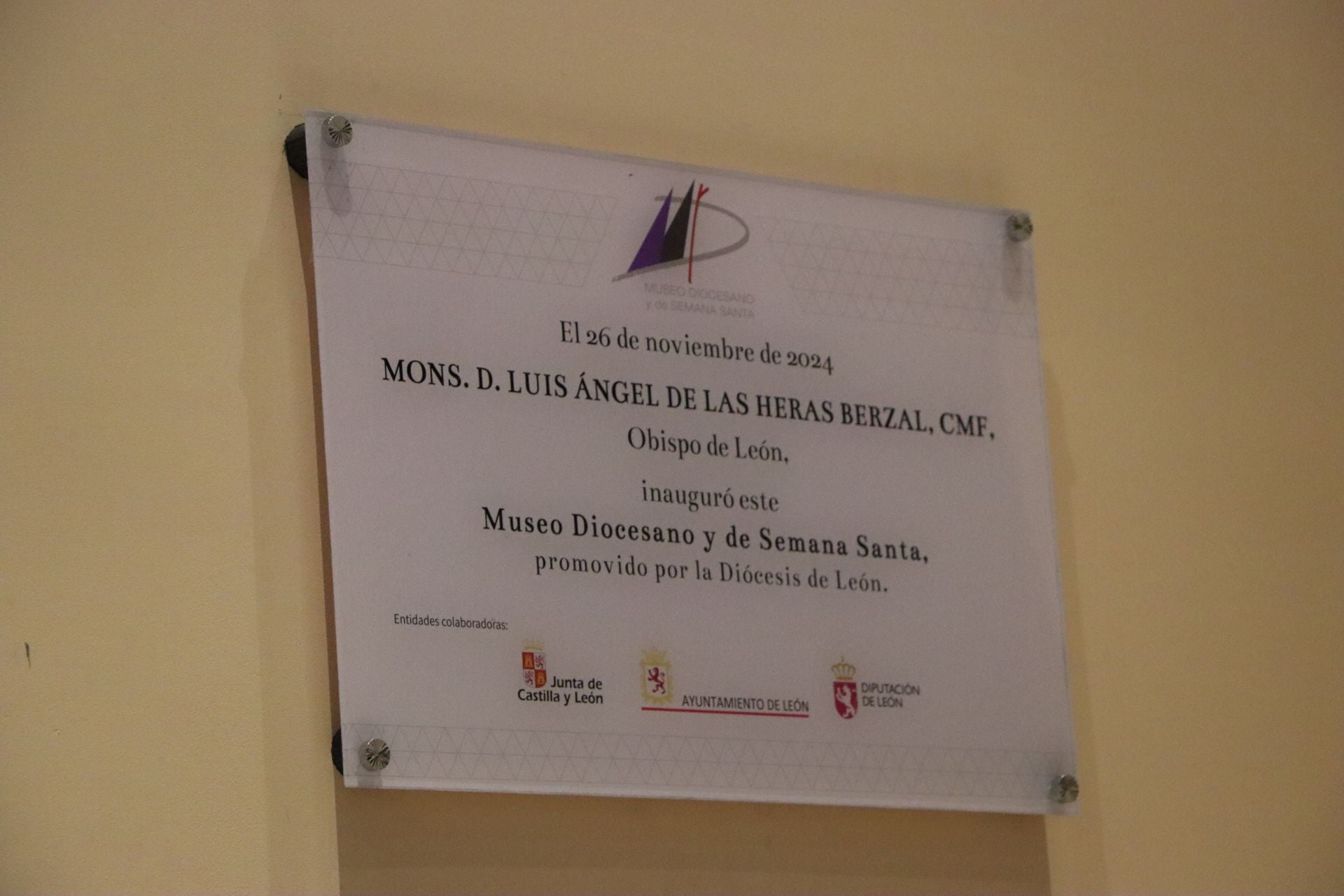 Inauguración del Museo Diocesano y de la Semana Santa de León