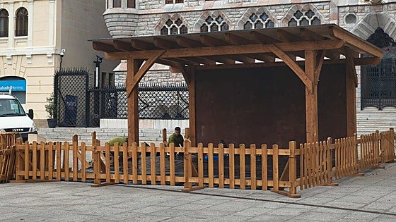 El tradicional belén cambia de ubicación en León