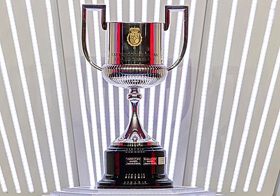 Trofeo de la Copa del Rey.