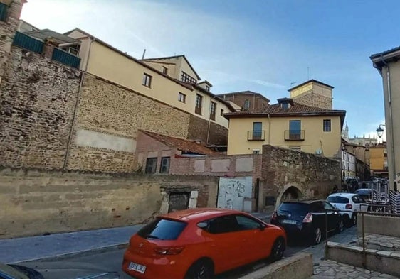 Calle del Caño Badillo, en León.