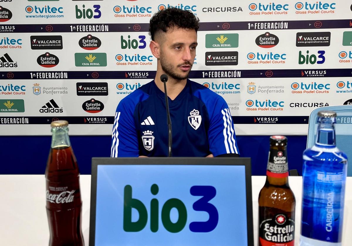 Vicente Esquerdo, en sala de prensa.