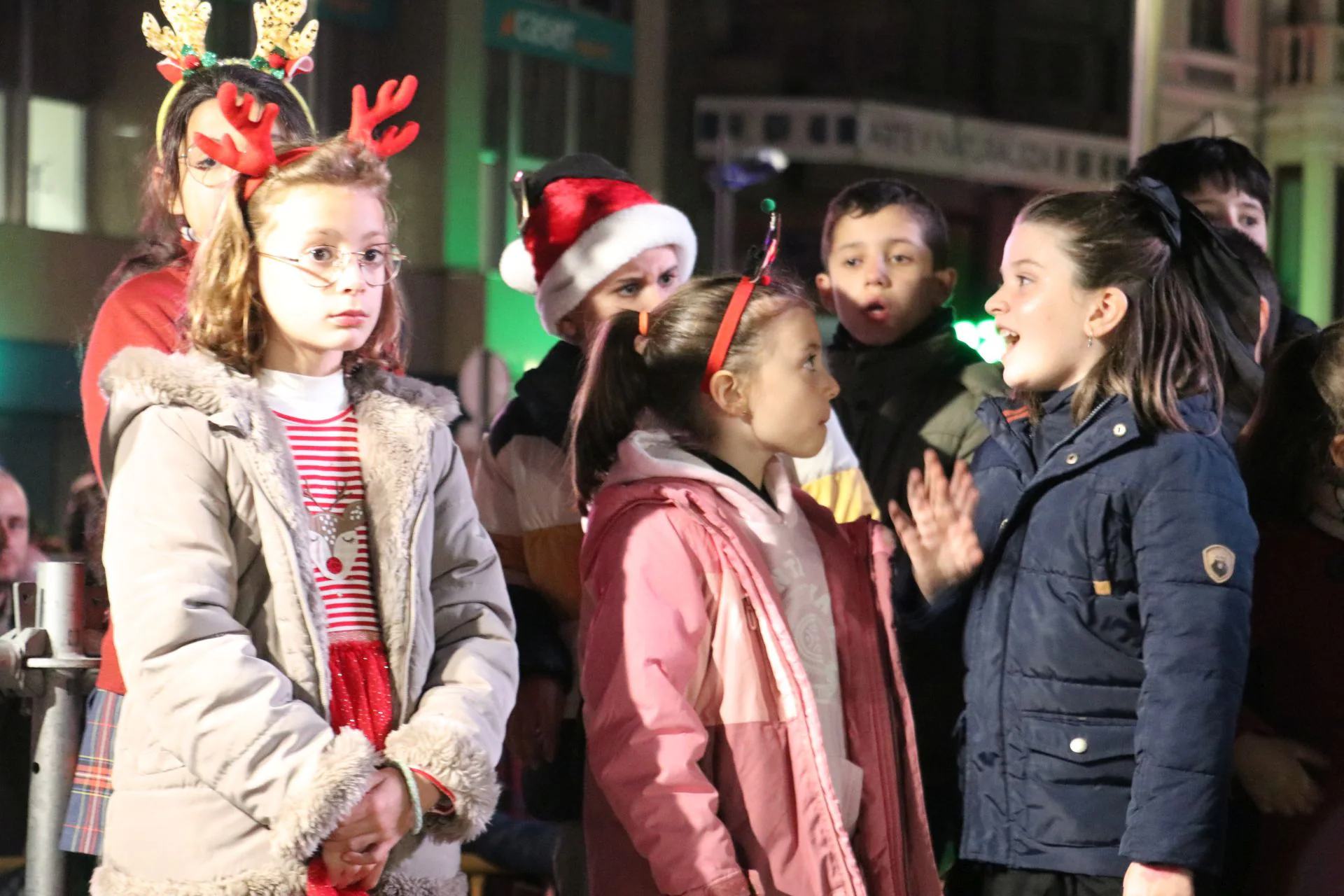 Encendido navideño en la ciudad de León