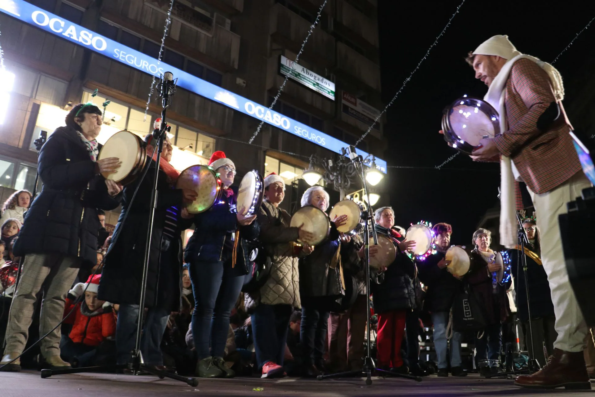 Encendido navideño en la ciudad de León