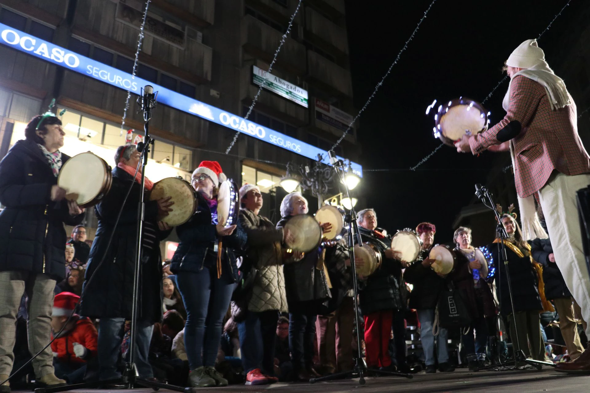 Encendido navideño en la ciudad de León