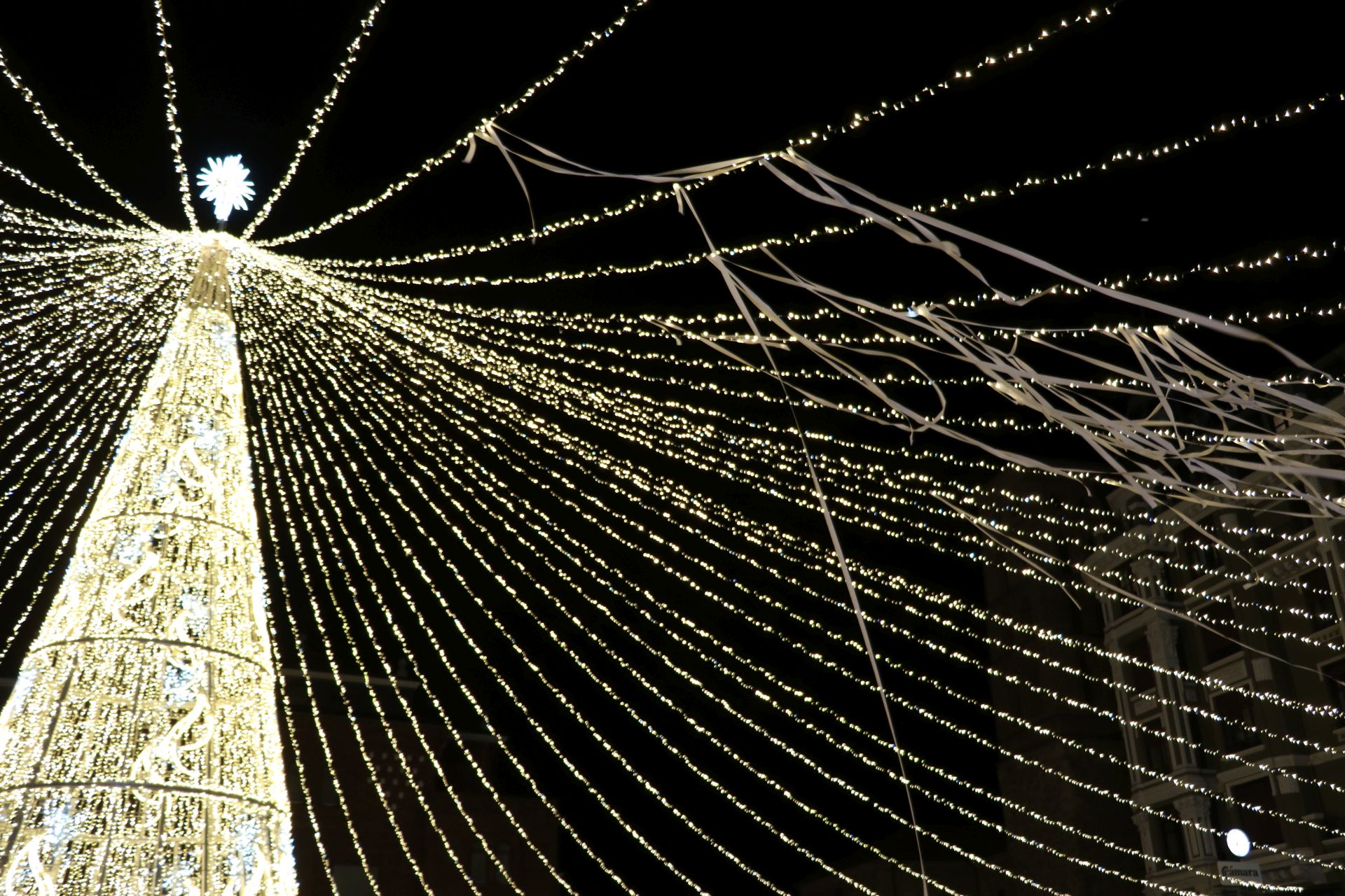 Encendido navideño en la ciudad de León