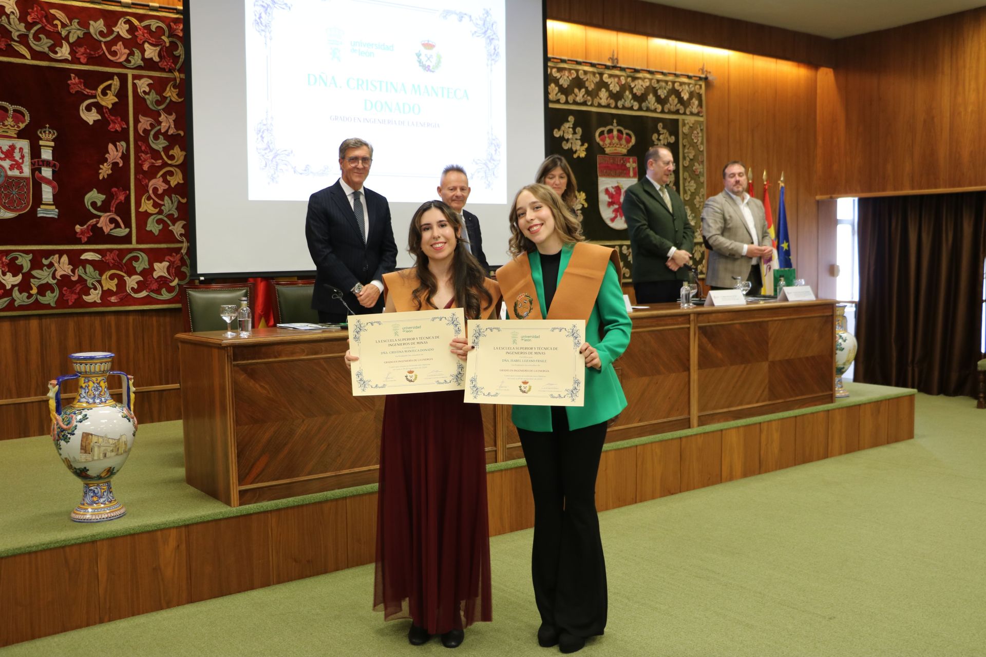 Graduación de la Escuela de Minas de la Universidad de León