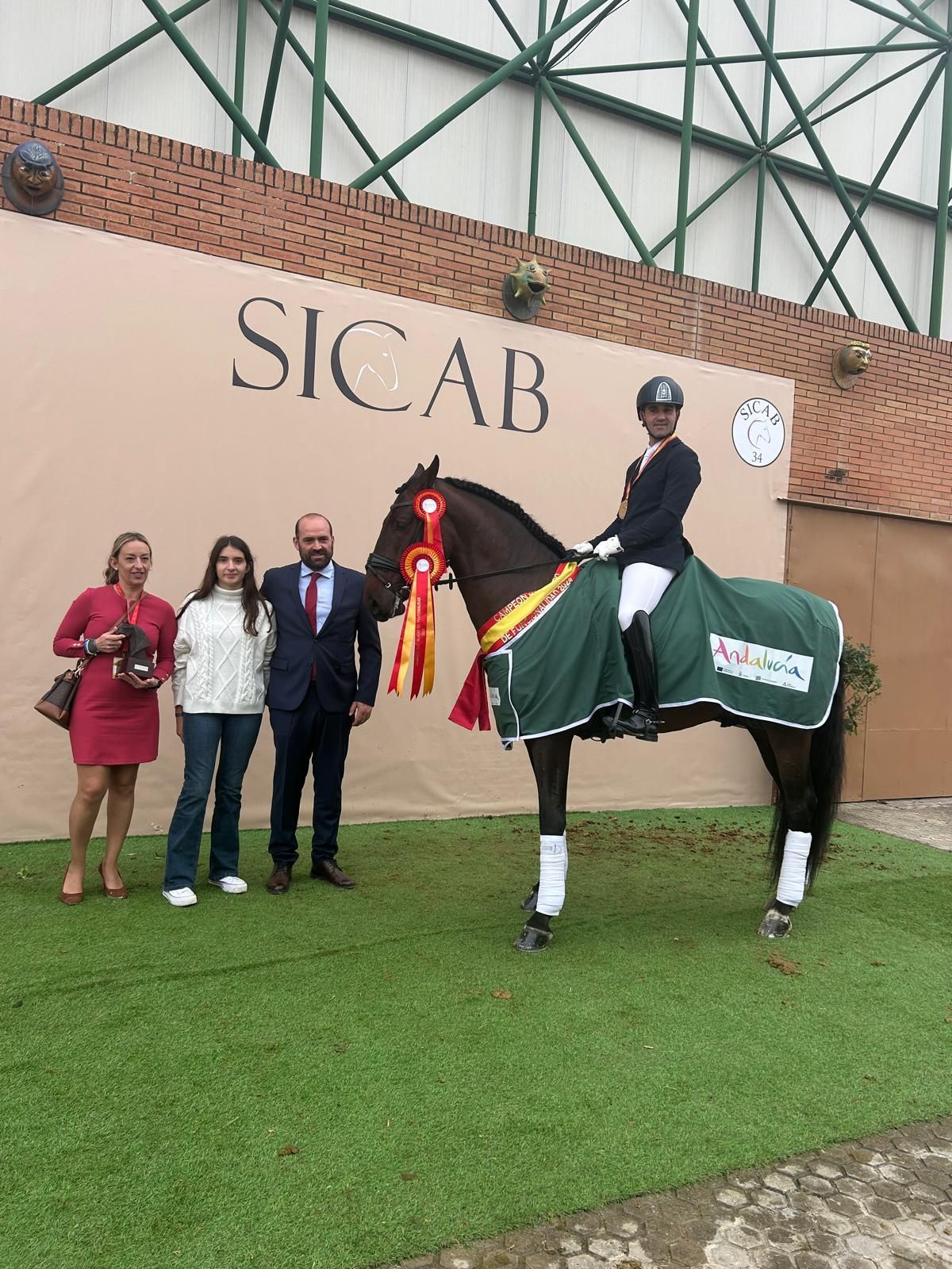 Lisonjero de Vida, un caballo leonés de premio