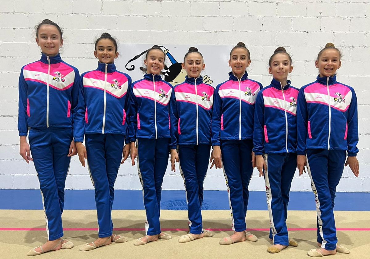 Siete gimnastas del Club Ritmo participan en las jornadas de captación de la RFEG