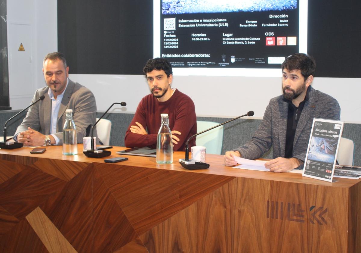 Presentación de la iniciativa 'Narrativas mineras' de la Universidad de León.