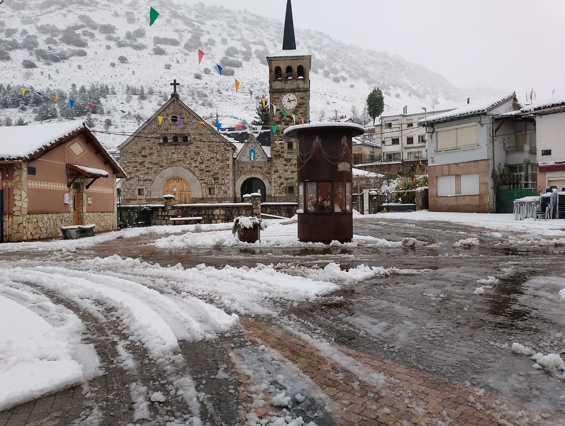 Nieve en Ciñera