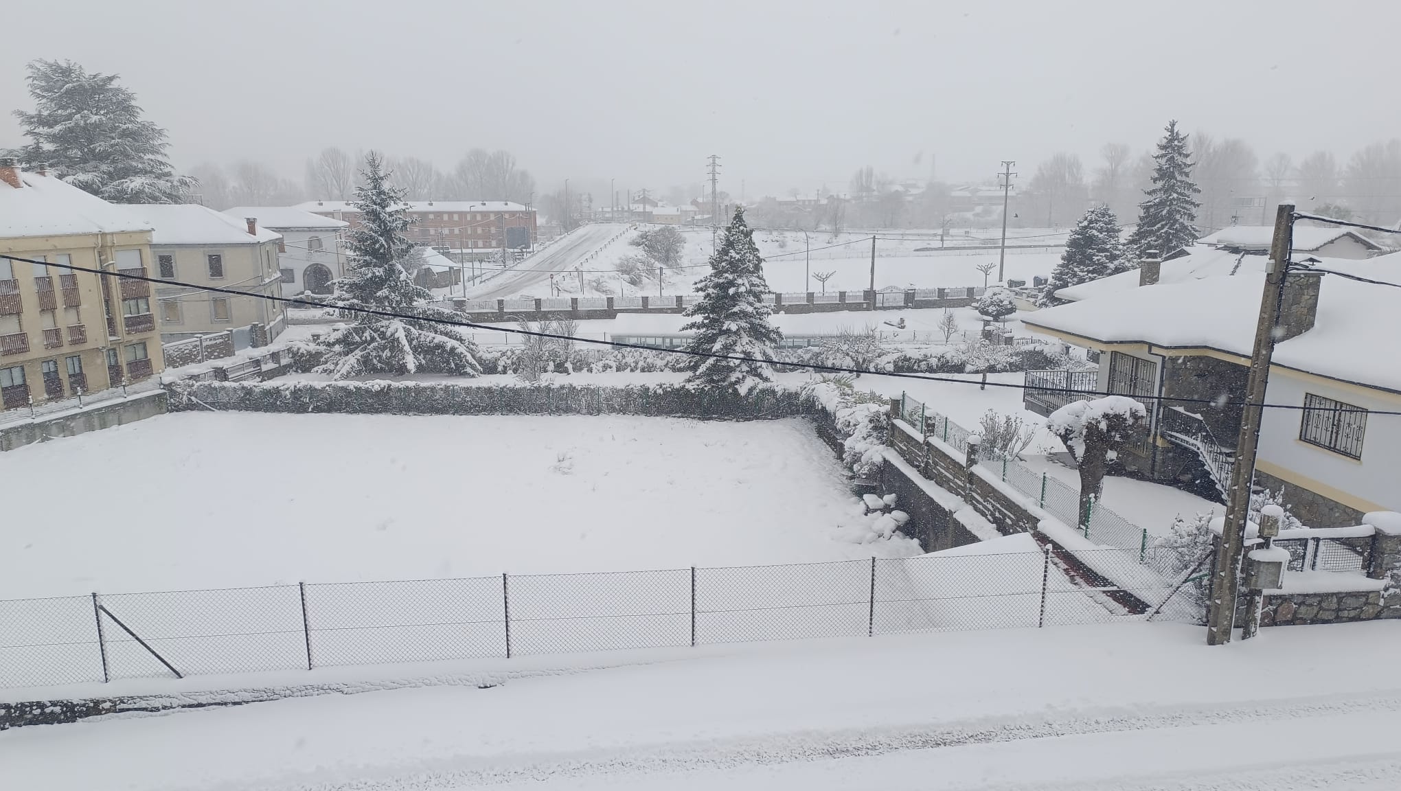 Nieve en Villamanín