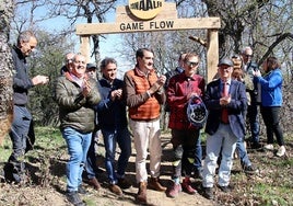 Visita del consejero de Medio Ambiente, Vivienda y Ordenación del Territorio, Juan Carlos Suárez-Quiñones, a la Zona Alfa León en 2023.