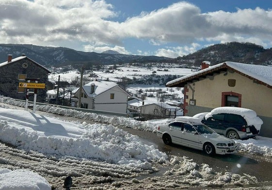 Nieve en Prioro.