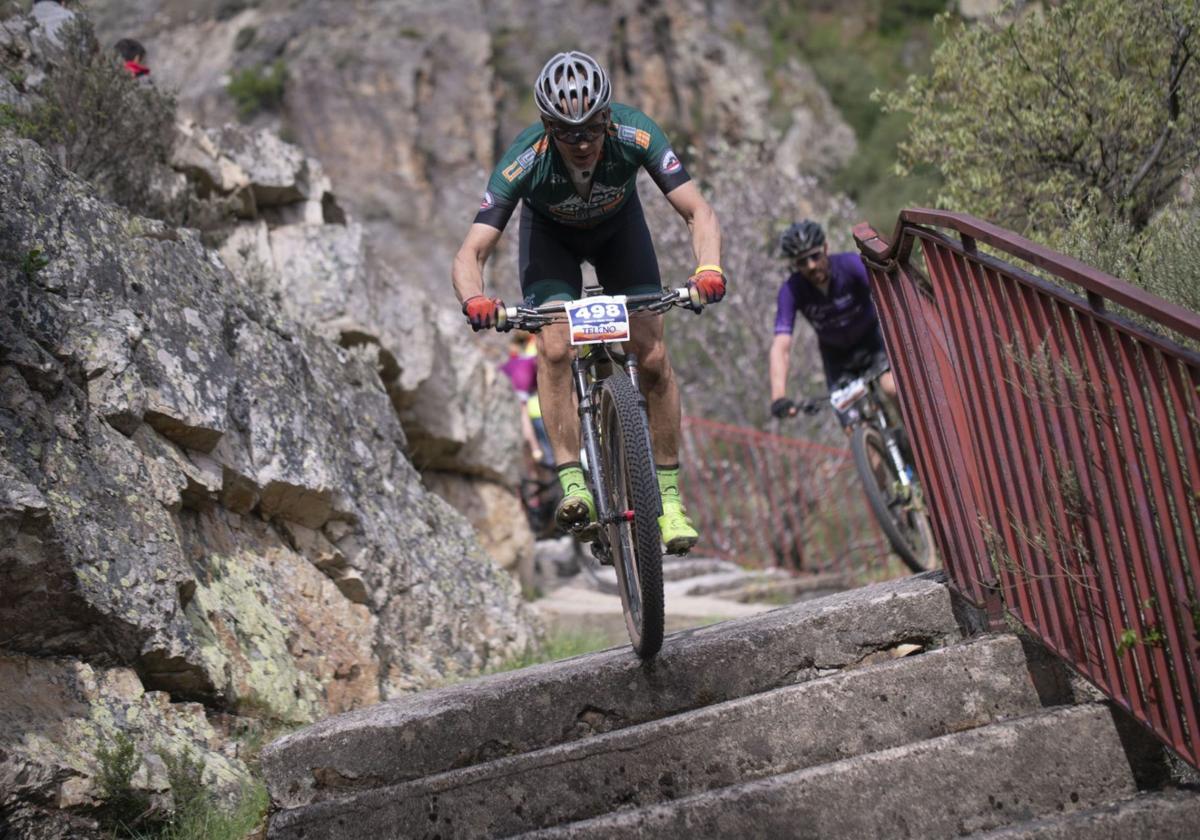 Imagen de archivo de una edición anterior de la Vuelta a León BTT.