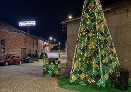 El árbol de ganchillo de Gusendo de los Oteros.