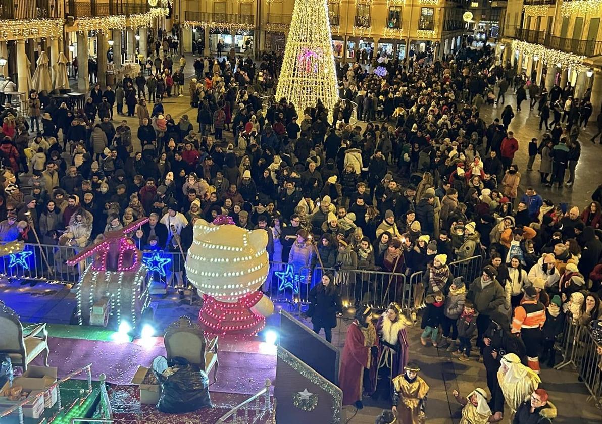 Imagen del desfile de los Reyes Magos en Astorga en el año 2024