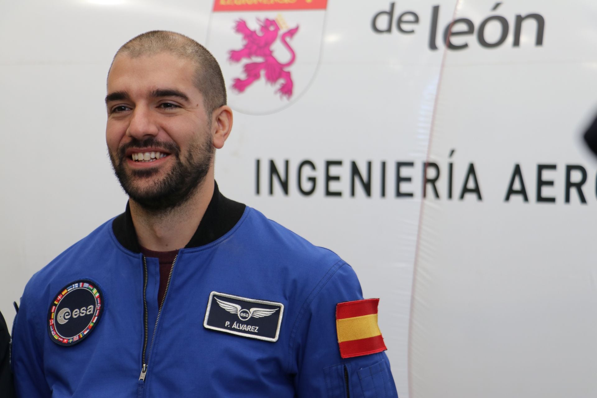 El astronauta Pablo Álvarez visita la Universidad de León