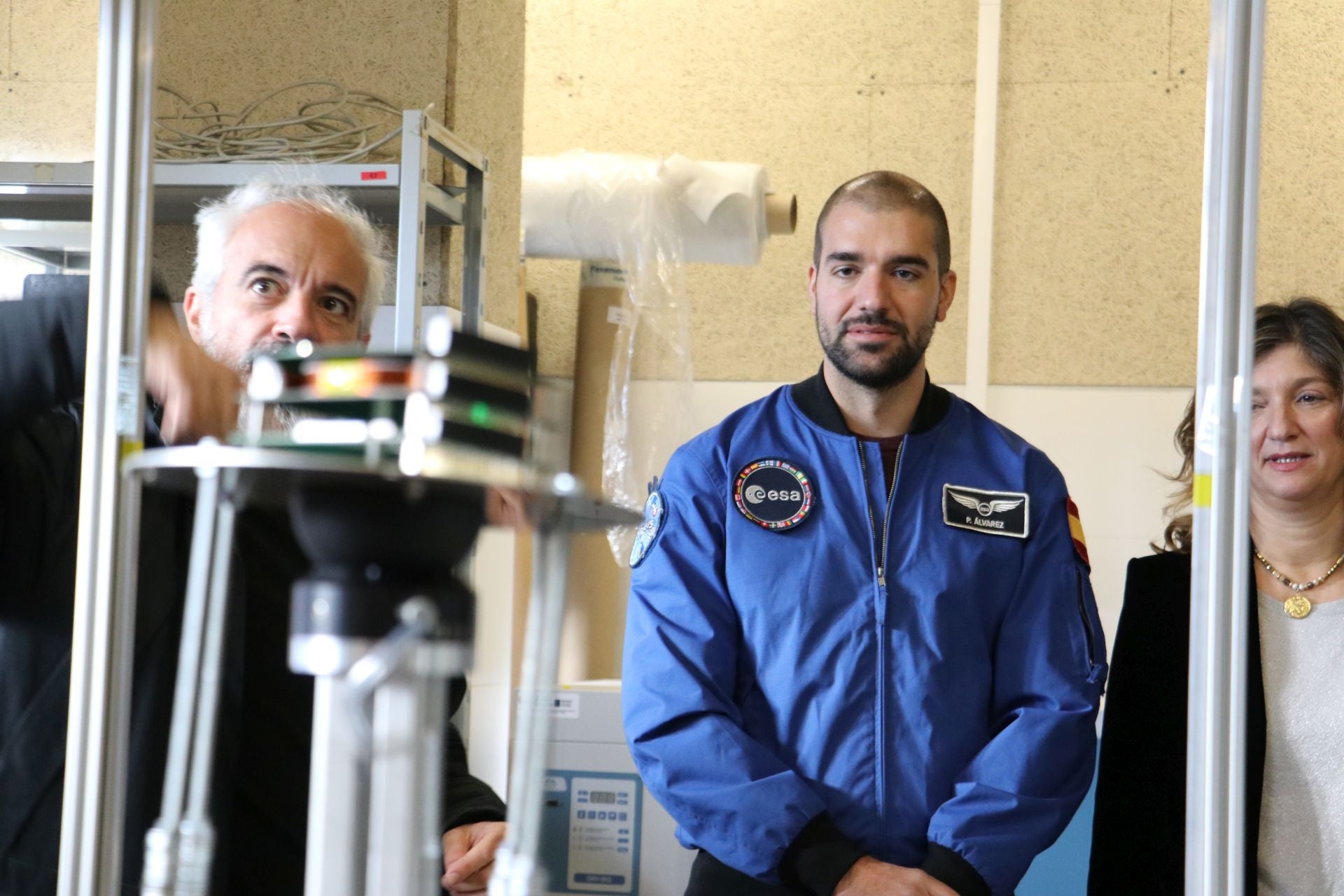 El astronauta Pablo Álvarez visita la Universidad de León