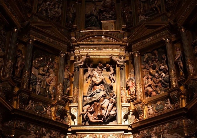 Retablo de la Catedral de Astorga.