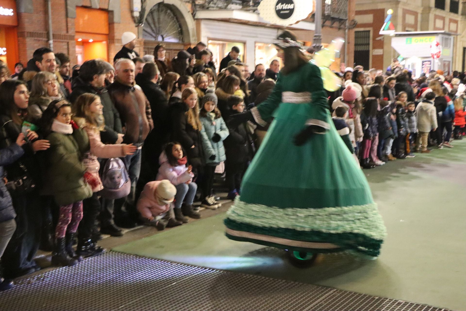 Así ha sido la Cabalgaza de Papá Noel en León