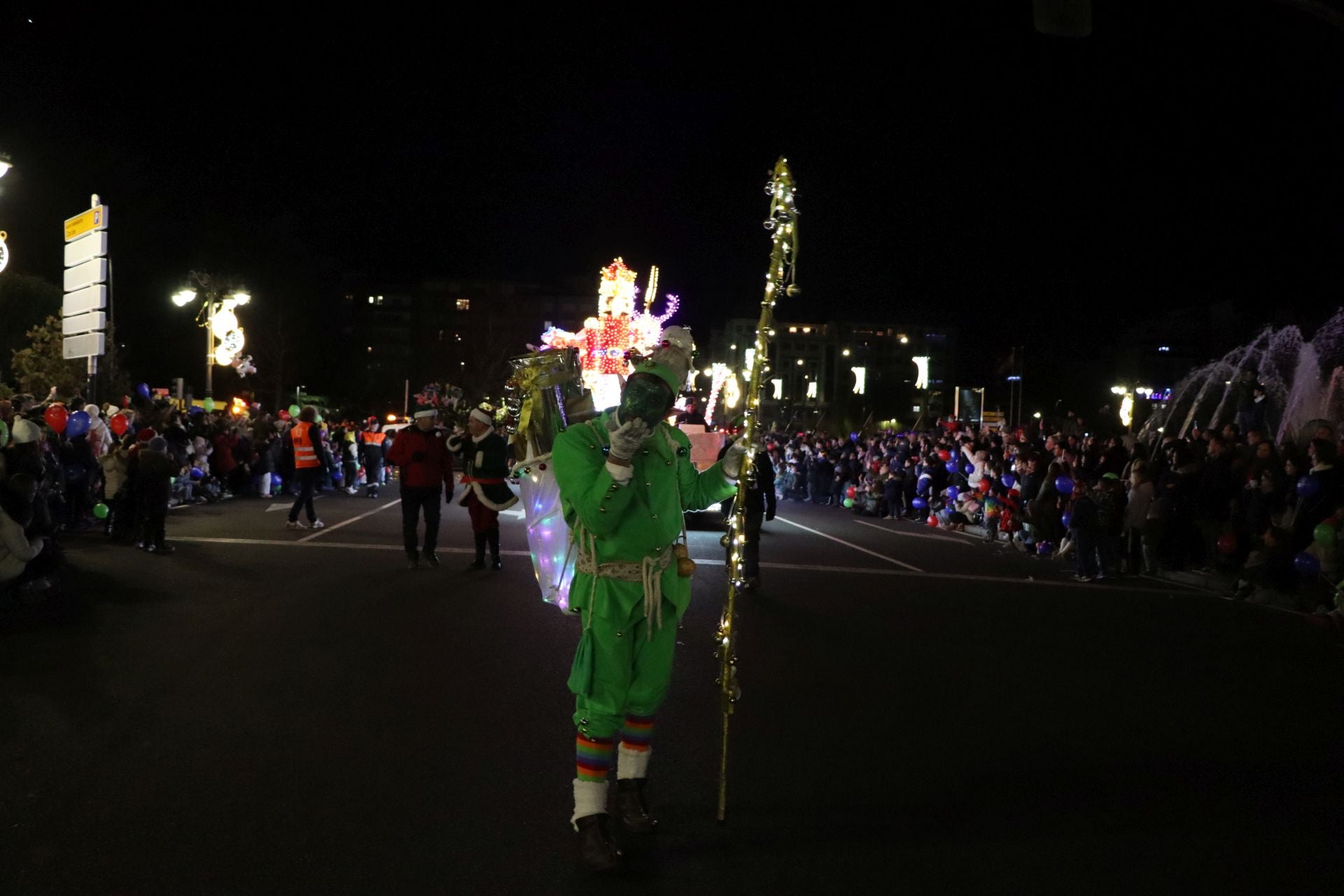 Así ha sido la Cabalgaza de Papá Noel en León