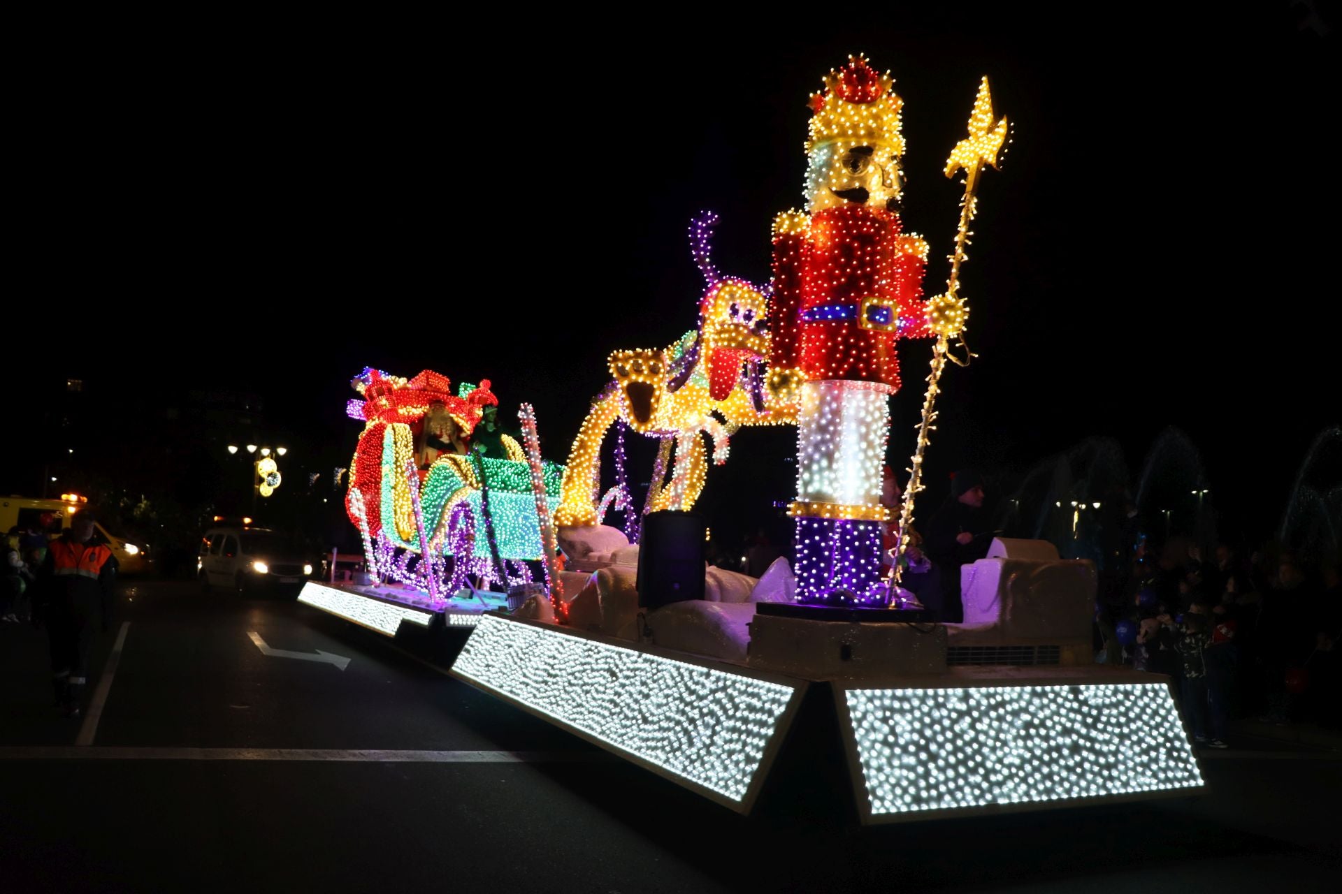 Así ha sido la Cabalgaza de Papá Noel en León