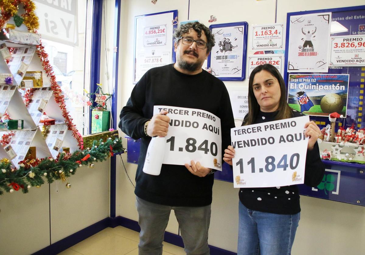 Imágenes de todos los premios de la Lotería de Navidad en León