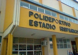 Polideportivo Hispánico en León.