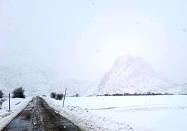 Nieve en el valle de Arbas.