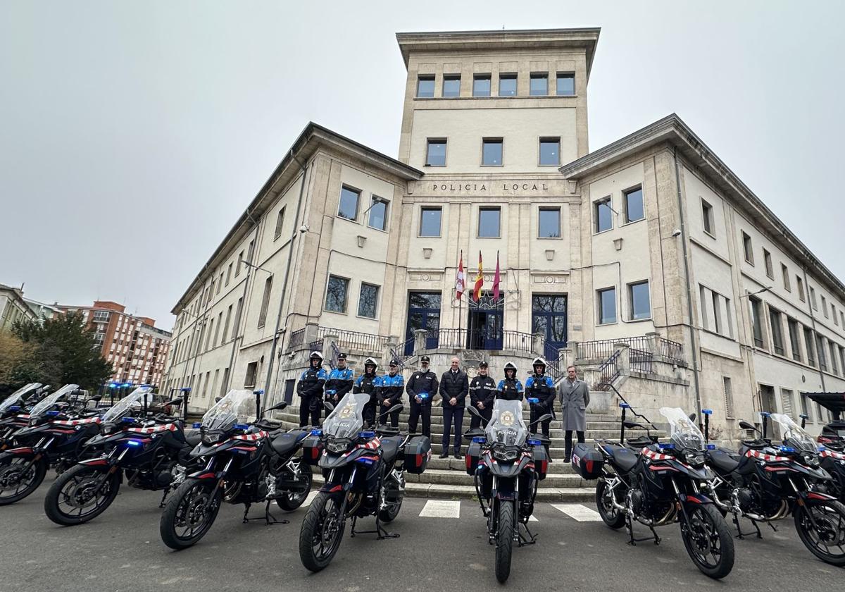 Nuevas motos para la Policía Local de León.