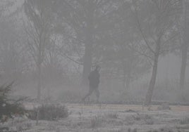 Niebla en Ponferrada.