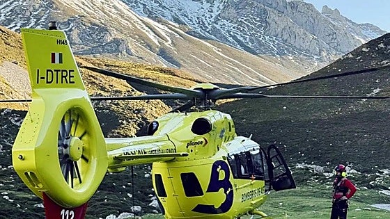 «Está bien», dice la familia del montañero leonés rescatado en los Picos de Europa