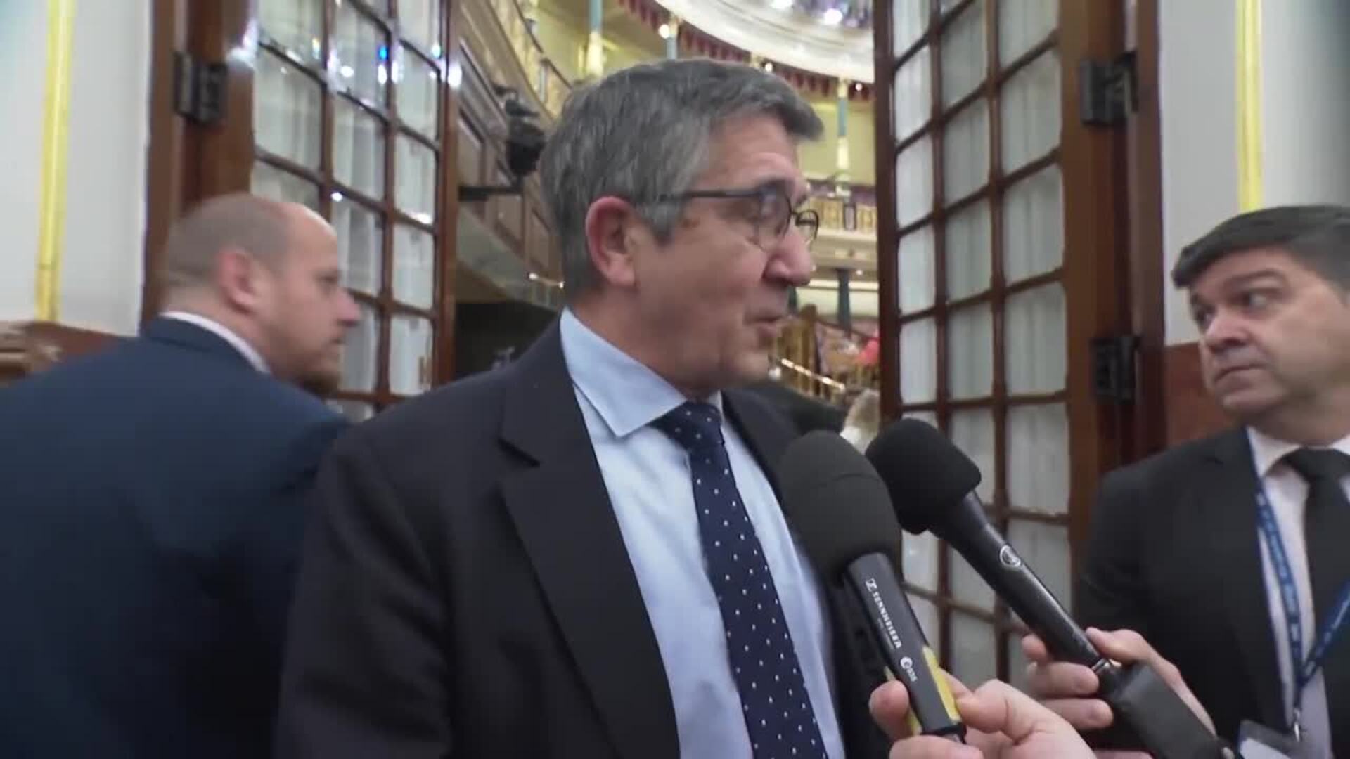 Patxi López niega que estén preocupados por investigación a Begoña Gómez