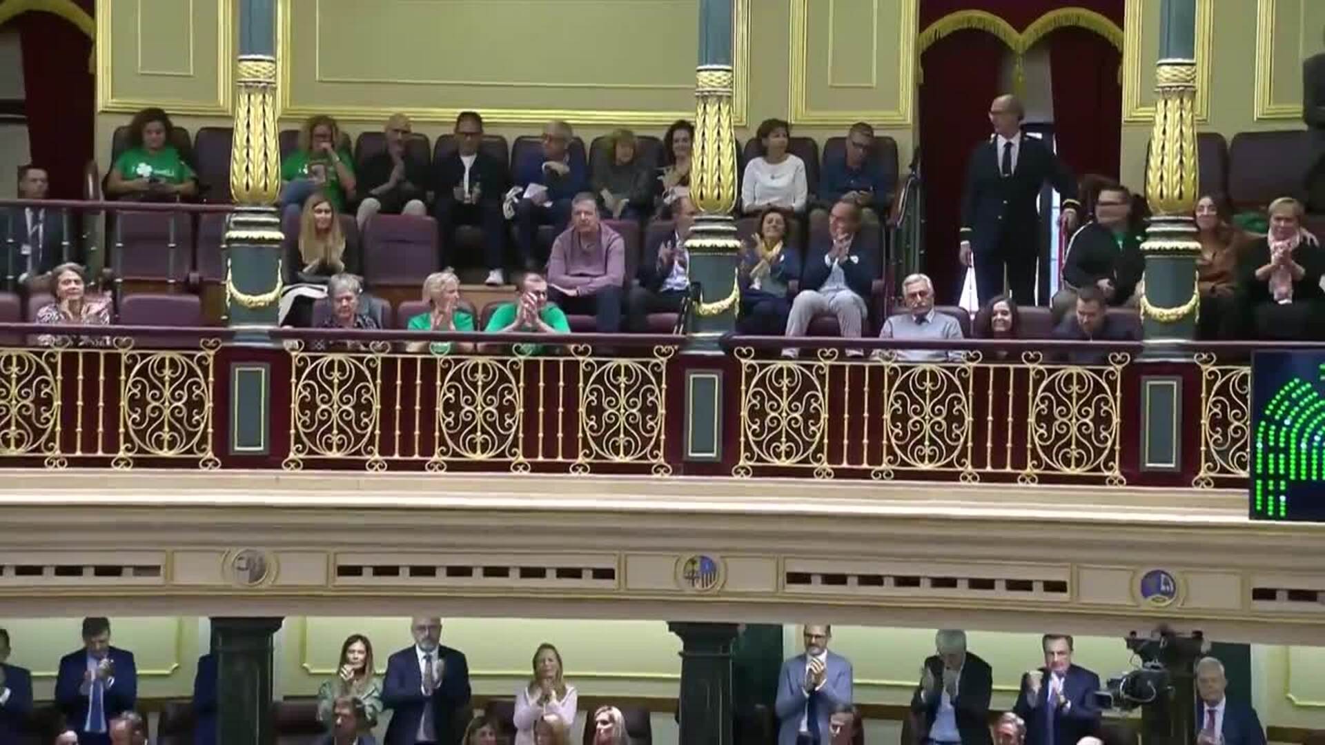 Luz verde por unanimidad en el Congreso a la Ley ELA