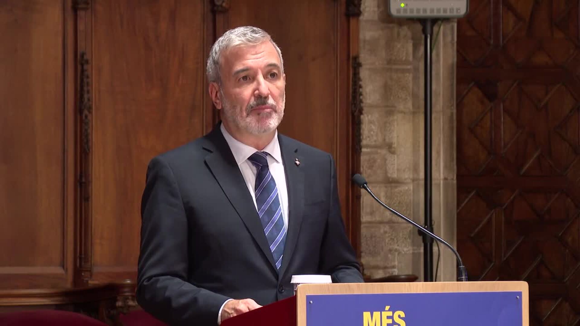 Collboni reivindica el "sueño europeo" en un acto de izado de bandera de la UE en el Ayto.