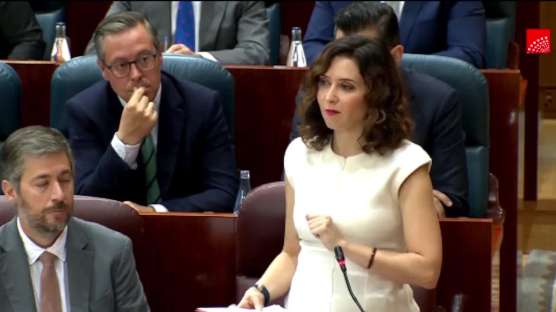 Ayuso saca pecho de las "impresionantes cifras" de la Sanidad madrileña