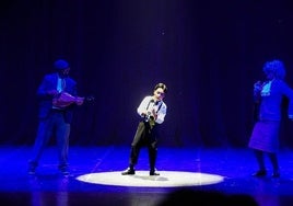 Uno de los instantes de la Gala Internacional celebrada en el Auditorio Ciudad de León.