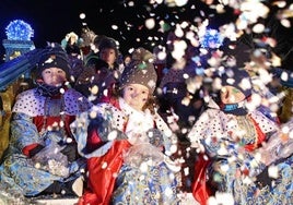 Última edición de la Cabalgata de Reyes en León.