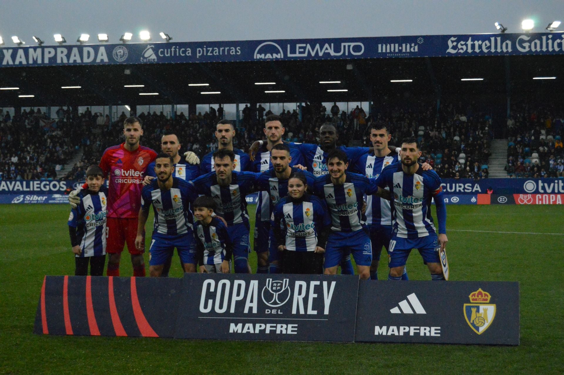 Las mejores imágenes del encuentro entre la Ponferradina y la Real Sociedad