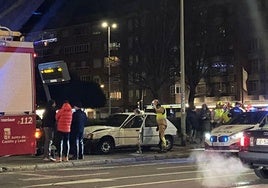 Imagen del accidente en Pendón de Baeza.