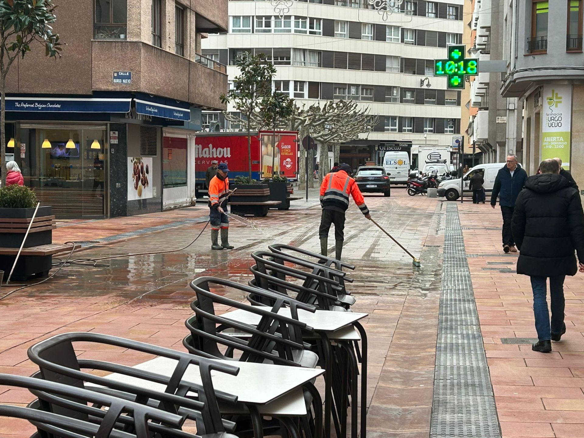 Trabajadores en Gil y Carrasco