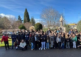 Imagen de los estudiantes de la Universidad de León.