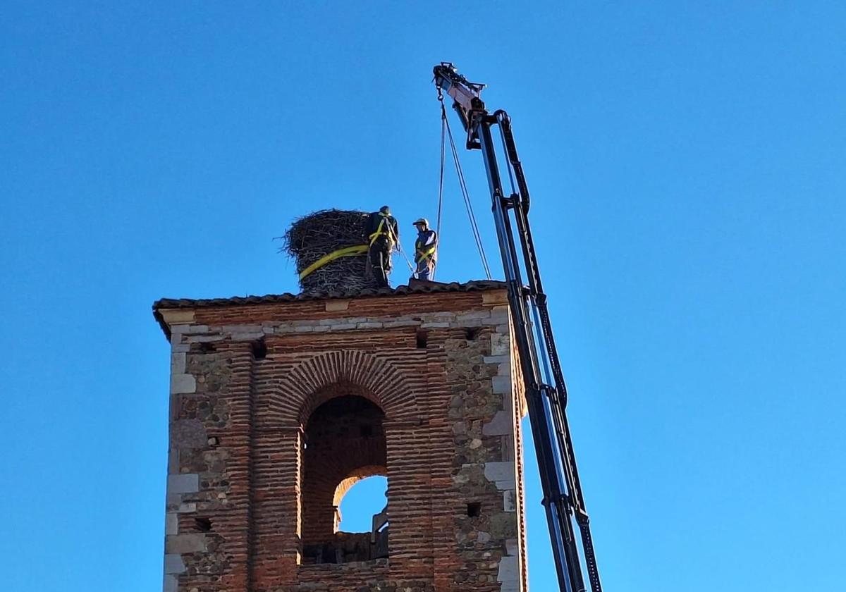 Imagen de la torre de Villacedré.