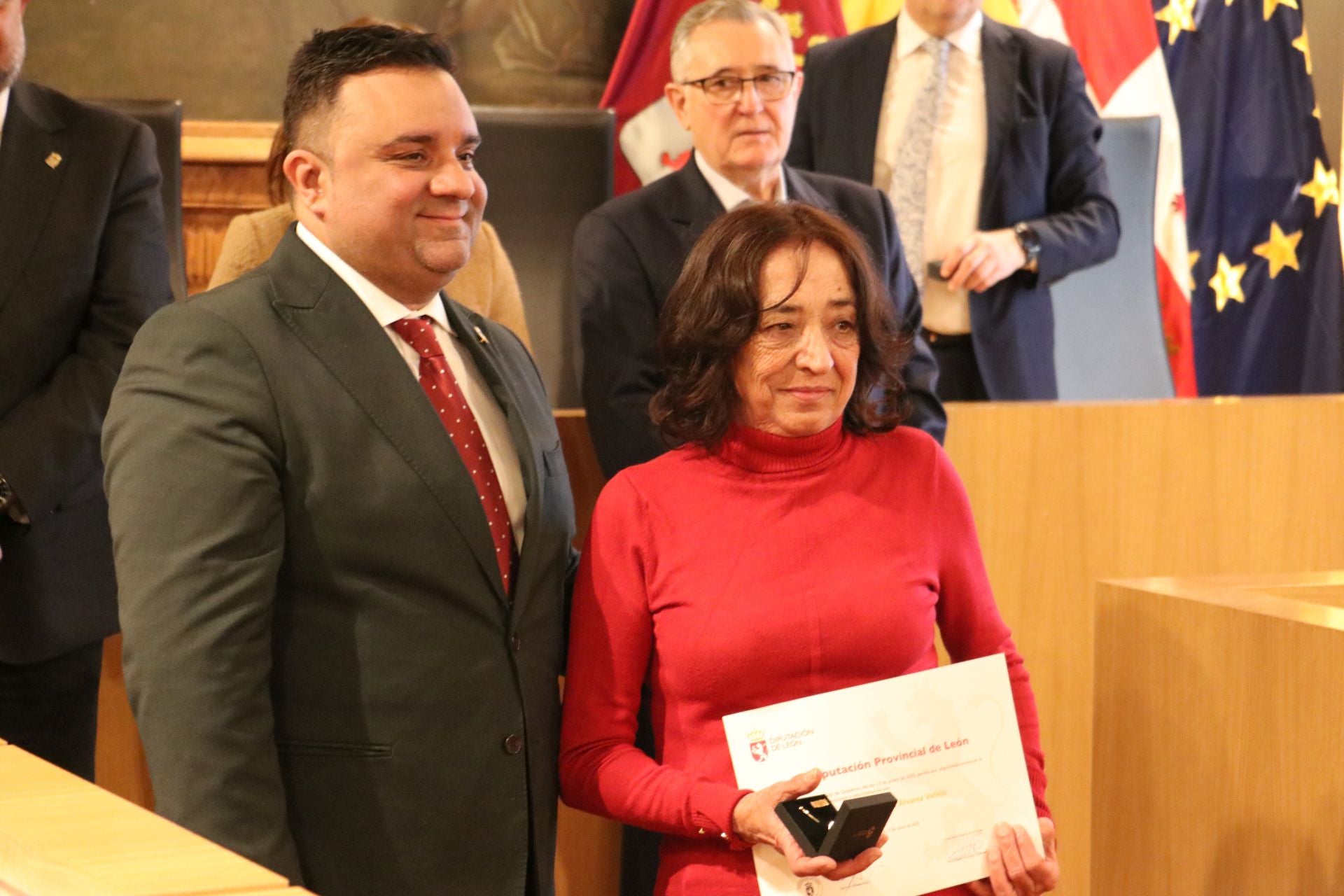 Homenaje a los jubilados de la Diputación de León