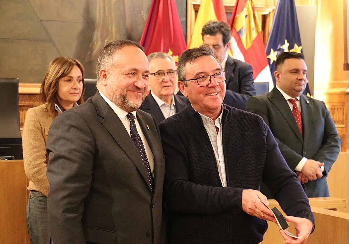 Homenaje a los jubilados de la Diputación de León